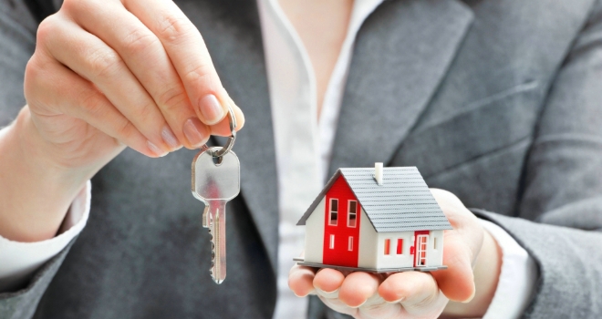 hand keys house buy business mortgage